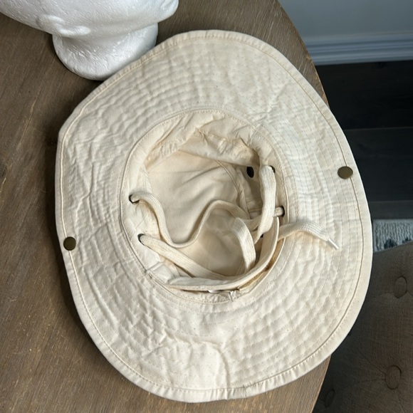 Cotton Safari Canvas Summer Hat Size 7 1/8 - Picture 8 of 11